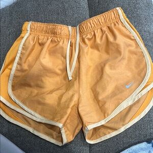 Nike Women's Orange Athletic Shorts